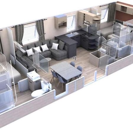 Mobile Home 3 Chambres 2 Salles De Bains Dans Camping 4 Etoiles Aux Charmettes Mh K168 Les Mathes Eksteriør billede